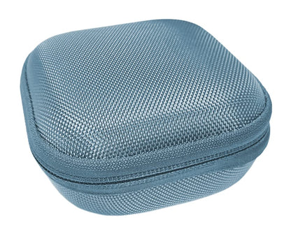 Feature Protective Case for Bose SoundLink Micro Bluetooth Speaker by WGear, Featured Design with mesh Pocket for Cable and Other Accessories, Elastic Strap to Secure Device (Stone Blue case) - color: Stone blue case
