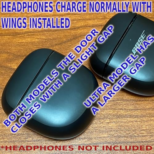 Silicone Ear Wings for Bose QuietComfort Earbuds Ultra/II/2nd Gen (2022/2023/2025) Hooks Stability Bands (3 Sets Small) - size: 3 Sets Small
