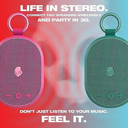 Skullcandy Kilo 2 Wireless Bluetooth Speaker, IPX7, 24-Hour Battery - color: Pink