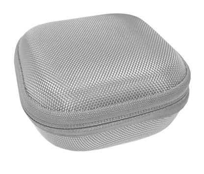 Feature Protective Case for Bose SoundLink Micro Bluetooth Speaker by WGear, Featured Design with mesh Pocket for Cable and Other Accessories, Elastic Strap to Secure Device (White Smoke case) - color: White smoke case