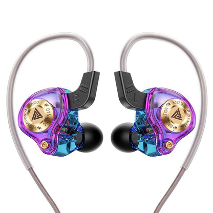 in-The-Ear-Headphones Wired Gaming Earbuds, in Ear Monitors with Deep Bass Sound, HiFi Wired Earphones 10mm Dynamic Driver IEM for Music, Gaming, Smartphone, Laptop, PC, Video Calls - color: Colorful