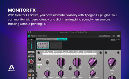 Apogee Symphony Desktop Elite USB-C Audio Interface for Recording & Mixing