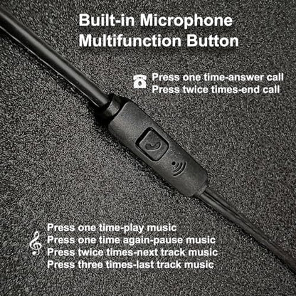 Wired Earbuds Headphones 6 Pack with Microphone Fits All 3.5mm Devices | Heavy Bass Earphones,Bulk Earbuds with Noise Isolating, Compatible with iPhone,iPad and Android Devices, MP3
