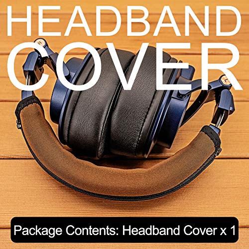 Replacement Headband Cover Compatible ATH M50X M50 M40X M40 M30X M20X Headphones (Brown) - color: Brown