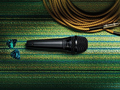Shure PGA58 Dynamic Microphone - Handheld Mic for Vocals with Cardioid Pick-up Pattern, Discrete On/Off Switch, Stand Adapter and Zipper Pouch, No Cable (PGA58-LC) - style: No Cable
