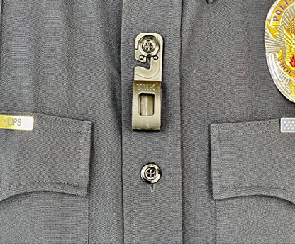 TMK - Tactical Mic Klip | Two-Way Radio Microphone Clip for First Responder Uniforms - style: 2 Pack