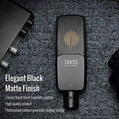 TAKSTAR TAK55 XLR Condenser Microphone with 34mm Large Diaphragm