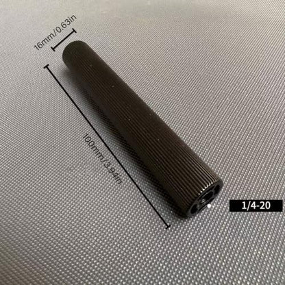 Stand Microphone Adapter 1/4 Inch Camera Mount Rod Set with Female to Female Coupler and Male Screws - color: 10cm