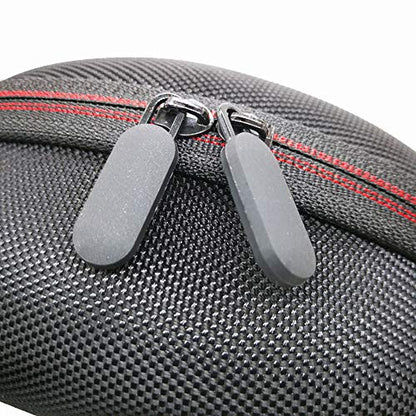 Universal Headphone Case, Waterproof Earbud Case Travel Carrying Hard Shell Bag with Mesh Pocket for SD Memory Card Overear and Onear Headphone