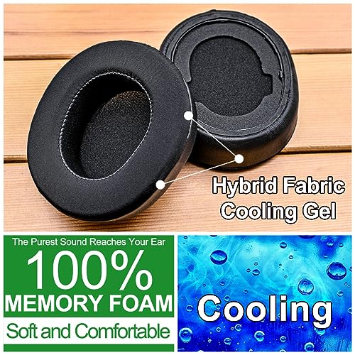 Nova Pro Wireless Replacement Ear Pads - Compatible with Steelseries Arctis Nova Pro Wireless by LTYIVABHTTW I Improved Durability & Sound (Hybrid Cooling Gel Fabric)