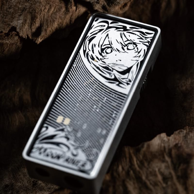 Moondrop MOONRIVER 3 Headphone Amplifier 32Bit/384kHz PCM Decoding with Detachable Type-C Cable 3.5mm+4.4mm Output Connectors