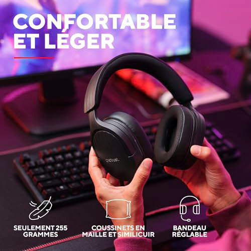 Trust Gaming GXT 489 Fayzo Gaming Headset for PC, PS5, PS4, Xbox Series X|S, Switch, Mobile, 3.5 mm Jack, 85% Recycled Plastics, Over-Ear Wired Headphones with Noise Cancelling Microphone - Black - color: Black, style: 3.5mm