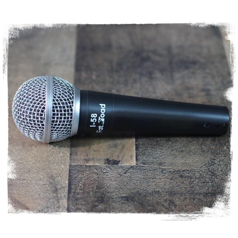 Fat Toad Vocal Microphones (Live ResponsePRO Edition) 3-Pack – Cardioid Dynamic Handheld Mics with Clips & 20ft XLR Cables for Studio, DJ & Karaoke Use