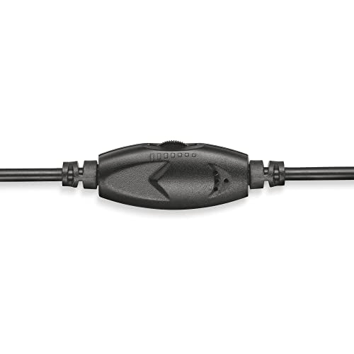 Trust Primo Chat On Ear Wired Headset for PC and Laptop, Black | Lightweight and adjustable design, 3.5 mm cable of 1.8 m