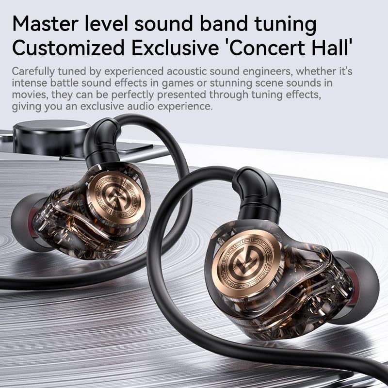 3.5mm Volume Control in Ear Headphones–Professional Noise Isolating Ear Buds-Clear Sound,Compatible with Mobile phones/MP3/laptops/tablets and Most 3.5mm Jack Devices - color: Black, size: 1 Pack-3.5mm
