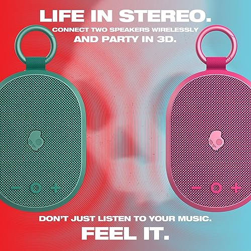 Skullcandy Kilo 2 Wireless Bluetooth Speaker, IPX7, 24-Hour Battery - color: Green