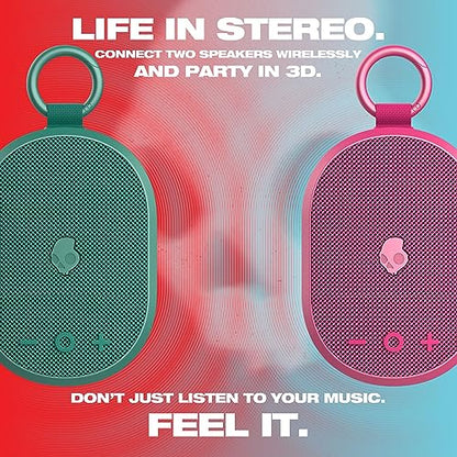 Skullcandy Kilo 2 Wireless Bluetooth Speaker, IPX7, 24-Hour Battery - color: Green