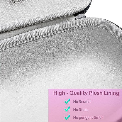 XANAD Hard Case for JBL Junior JR 470NC/460NC/320 Kids Headphones, Gray | for iClever BTH12 HS19 BTH20 BTH22 BTH26/Candy Bila/Acer/JBL/MIDOLA/JoySpark/JLab/ADOOPE/Spiderman/EarFun/ Etc Kids Headphone - color: Gray