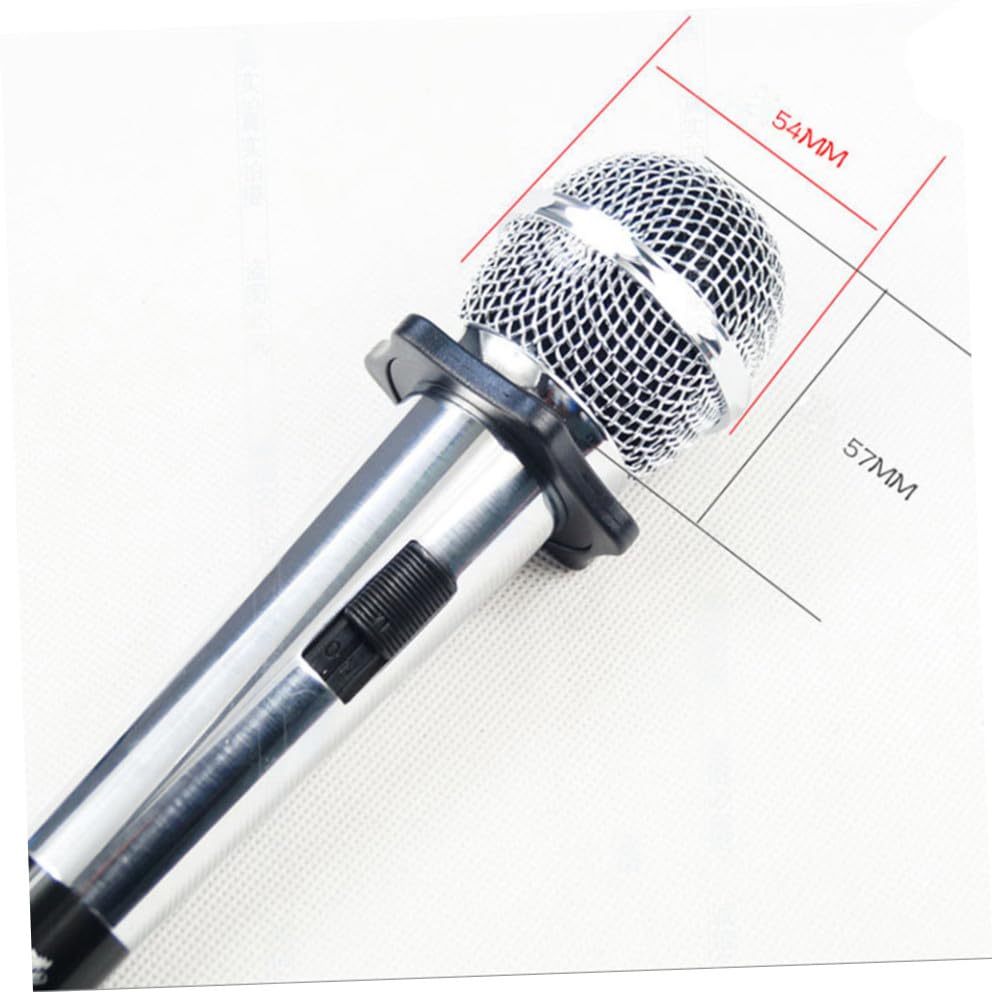 EXCEART 66pcs Disposable Non-woven Microphone Replacement for Karaoke Ktv and Events Breathable Moisture-resistant for Standard Microphones Dots - color: Polka Dots