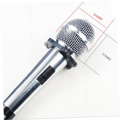 EXCEART 66pcs Disposable Non-woven Microphone Replacement for Karaoke Ktv and Events Breathable Moisture-resistant for Standard Microphones Dots - color: Polka Dots