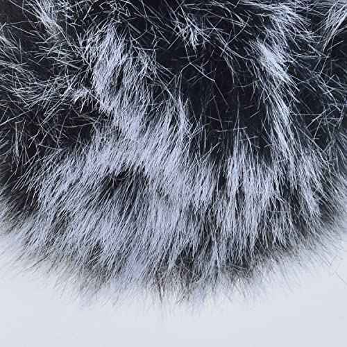Wind Muff (Dead cat) for Lavalier Lapel Microphone, Outdoor Furry Windscreen, Windshield, Windjammer for Mini MIC, 6-Pack - color: Furry Cover, 6-Pack