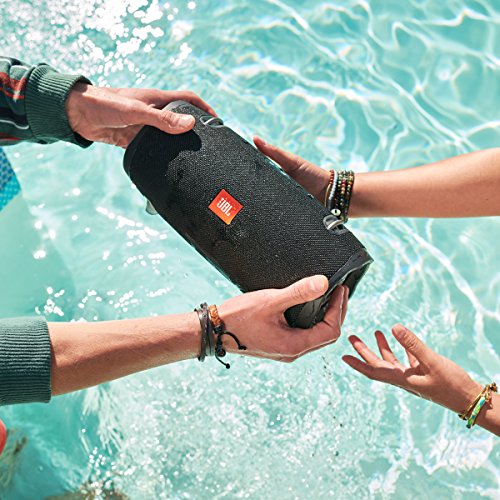 JBL Xtreme 2 - Portable Bluetooth Speaker | Wireless Bluetooth Streaming, Up to 15 hours of playtime, IPX7 waterproof, JBL Connect, Durable fabric and rugged material - color: Green