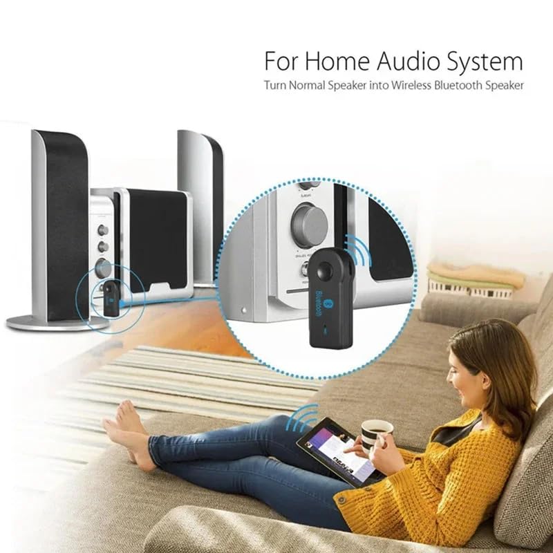 2-in-1 Wireless Bluetooth 5.0 Receiver & Transmitter with 3.5mm Jack