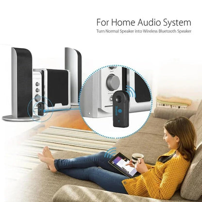 2-in-1 Wireless Bluetooth 5.0 Receiver & Transmitter with 3.5mm Jack