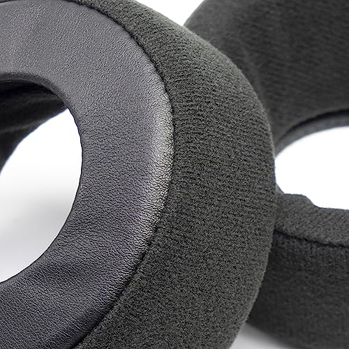 Bowl Shape Over Ear Pads Compatible with Grado SR60 SR80 SR125 SR225 SR325 PS500 GS1000 PS100 PS1000 PS500 PS500E RS1 RS2 Alessandro M1 M2 MPRO Warmer Sound Boosted Lows Velour