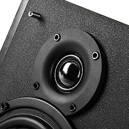 Edifier R1700BT Bluetooth Bookshelf Speaker - Active Near-Field Studio Monitors - Powered Speakers 2.0 Setup Wooden Enclosure 66w RMS (Black) - color: Black