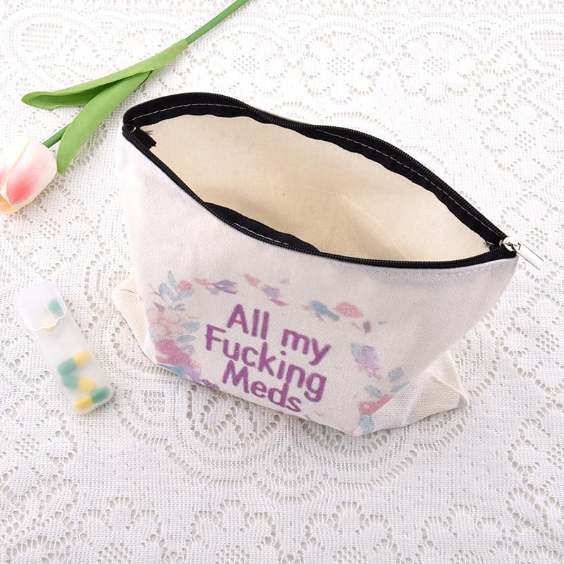 Funny Patient Medical Bag Gift Small Travel Drug Organizer Camping Medicine Bag Pouch Doctor Nurse Technician Pharmacy Gag Gift Practitioner Novelty Gifts for Physician Pharmacist Makeup Cosmetic Bags - color: Funny Patient Medical Bag Gift