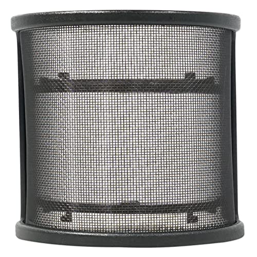 Rockville RCM PRO Condenser Microphone Bundle with PRO-M50 Headphones | 20Hz-20kHz, XLR Output, 48V Phantom Power, Cardioid Pattern, ROCKSHIELD 3 Isolation Shield, Carry Case, 3-Items