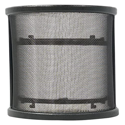 Rockville RCM PRO Condenser Microphone Bundle with PRO-M50 Headphones | 20Hz-20kHz, XLR Output, 48V Phantom Power, Cardioid Pattern, ROCKSHIELD 3 Isolation Shield, Carry Case, 3-Items