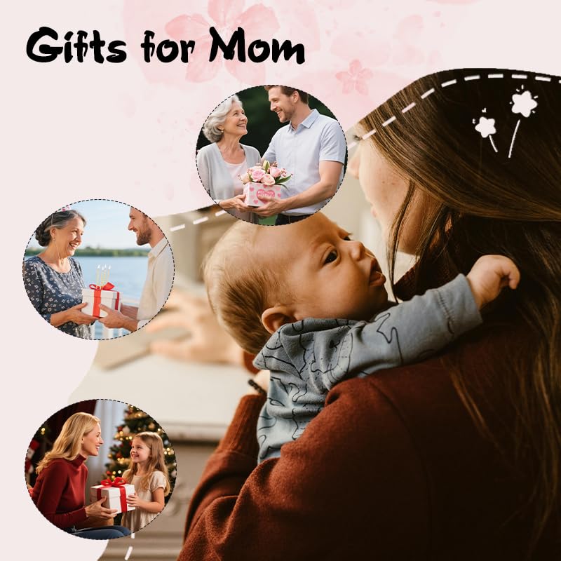 Gifts for Mom Makeup Bag Mothers Day Gifts Pouch Holiday Birthday Gift Bag for Mom Wedding Day Gift Mama Toiletry Cosmetic Bags Thank You Appreciation Mother Present Ideas Mama Travel Zipper Pouch - color: Mother Accessories Pouch
