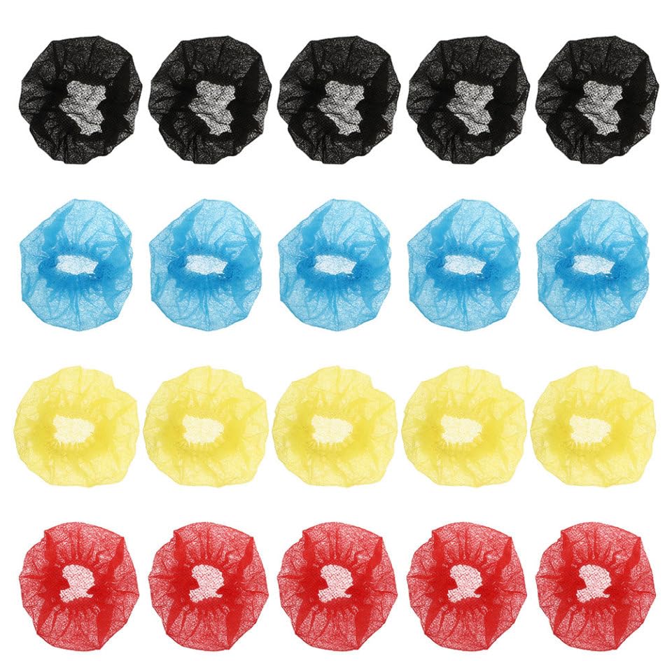 Toyvian 120pcs Disposable Non-woven Microphone Covers Protects against Saliva and Noise for Recording Studios Meetings and Events