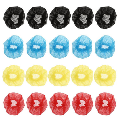 Toyvian 120pcs Disposable Non-woven Microphone Covers Protects against Saliva and Noise for Recording Studios Meetings and Events