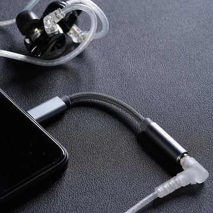 Portable DAC Decoding Amplifier KZ AM01, Female 3.5mm to Type C Amplifier Adapter Cable for KZ HiFi Headphone Earphone Earbud